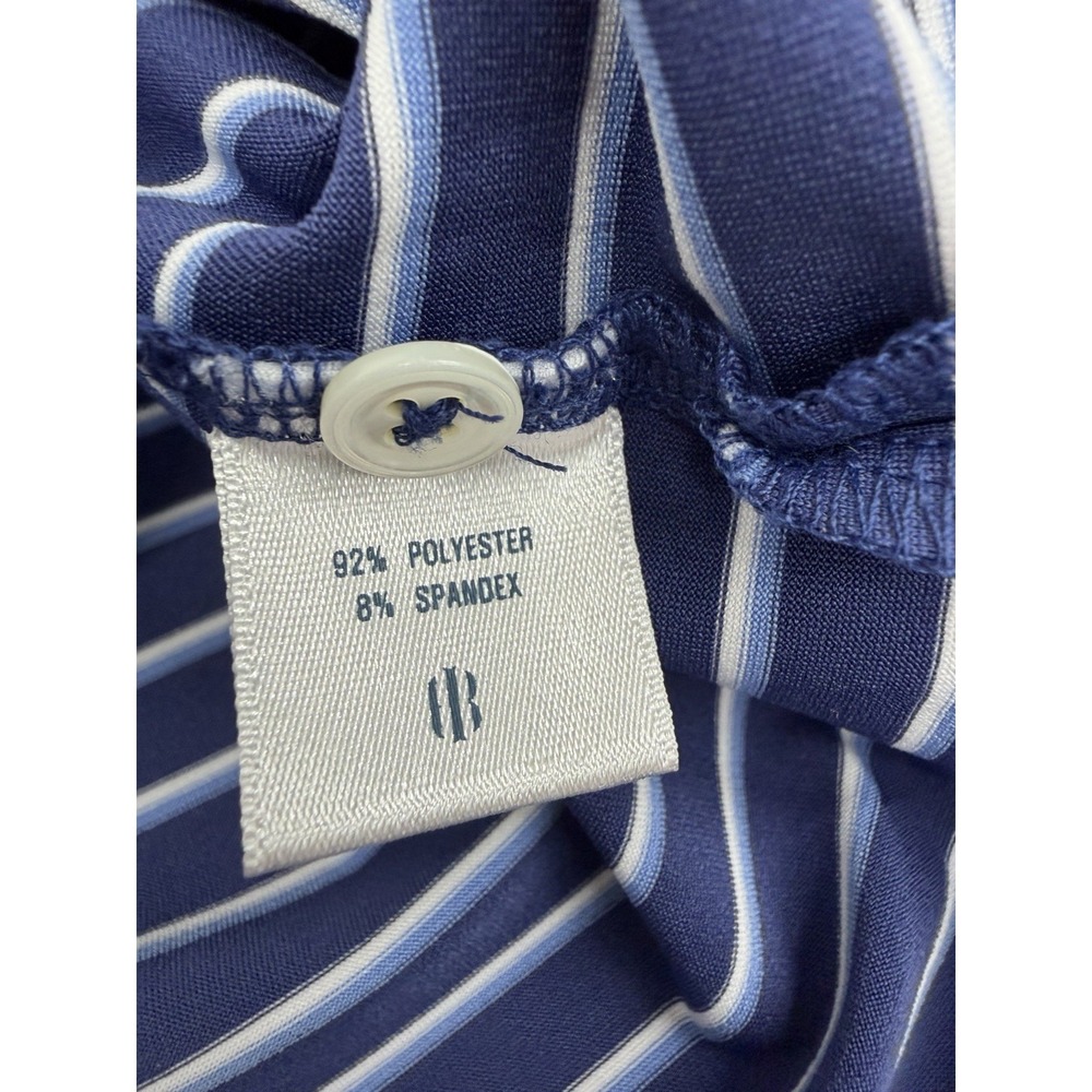 Holderness & Bourne Men's XL Blue Golf Performance Polo Shirt Squires Golf Club - Picture 6 of 10